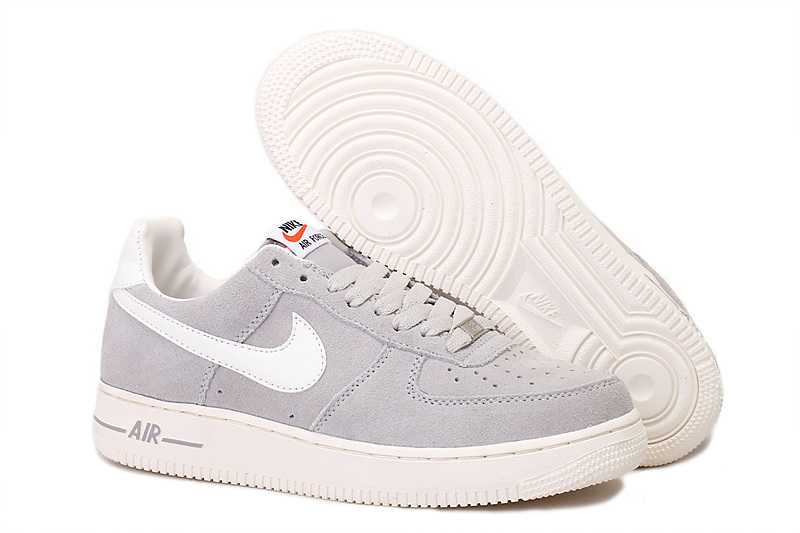 nike air force 1 femme grise